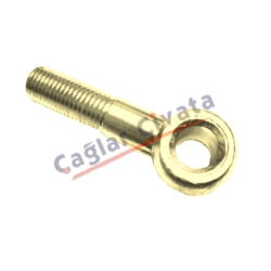 DIN 444 GÖZLÜ CİVATA EYE BOLT'S (SARI) PİRİNÇ GÖZ CİVATALAR-Çağlar Civata