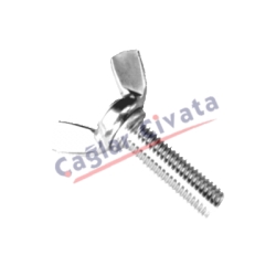 KELEBEK BAŞ KELEBEKLİ CİVATA ÇELİK M12X40 -Çağlar Civata