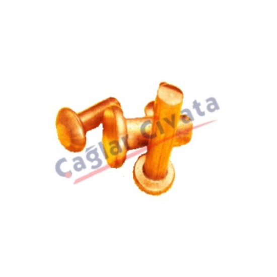 BAKIR PERÇİN DIN124 DIN660 -Çağlar Civata